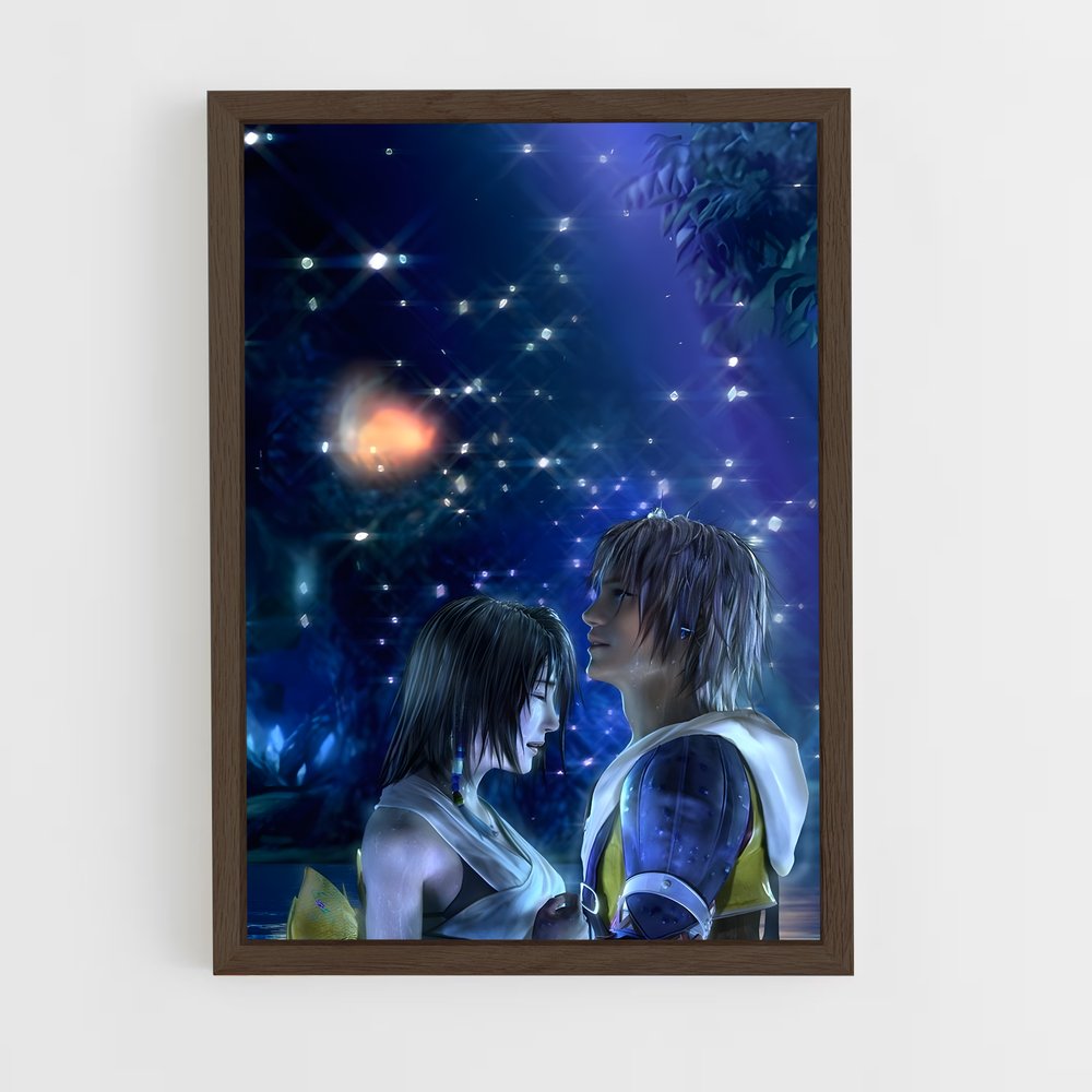 Poster L'Amour Aquatique – affiche Final Fantasy (vue 5)